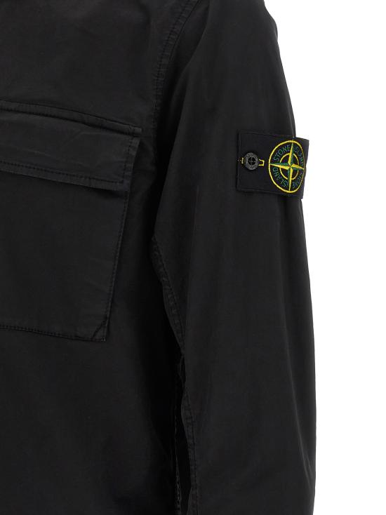 26SS 스톤 아일랜드 긴팔 셔츠 L1S151200013S0A10V0029 Black - STONE ISLAND