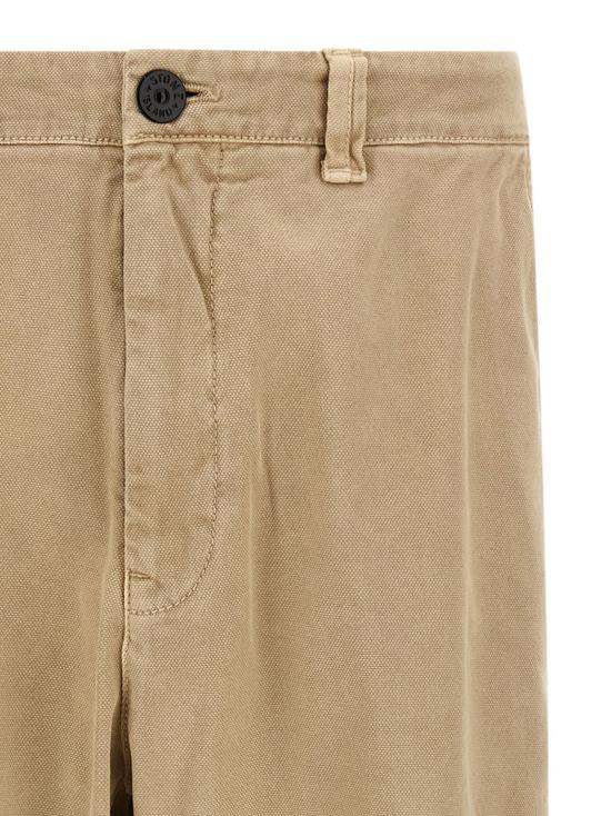 26SS 스톤 아일랜드 스트레이트 팬츠 L1S153100037S0184V019A Beige - STONE ISLAND