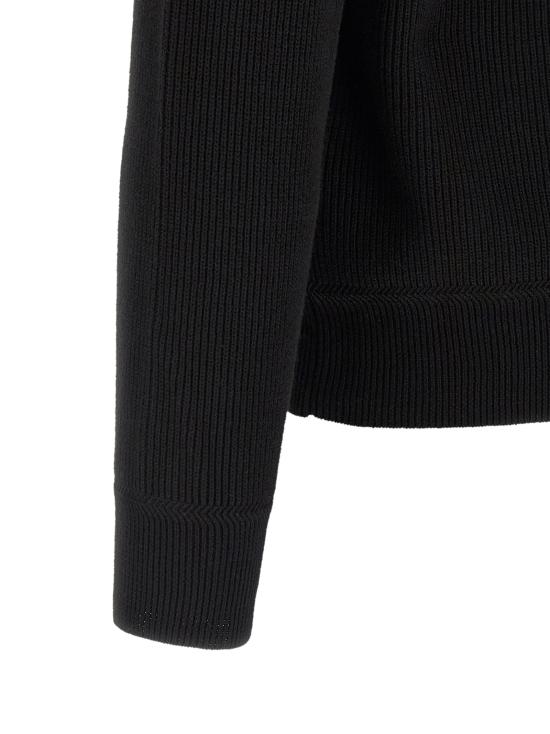 26SS 스톤 아일랜드 리브르 소프프 오가닉 코튼 쿼터 집 스웨처 L1S155100124S00D8V0029 Black - STONE ISLAND