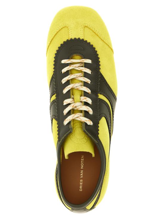 26SS 드리스 반 노튼 스니커즈 2610117220126202 Yellow - DRIES VAN NOTEN