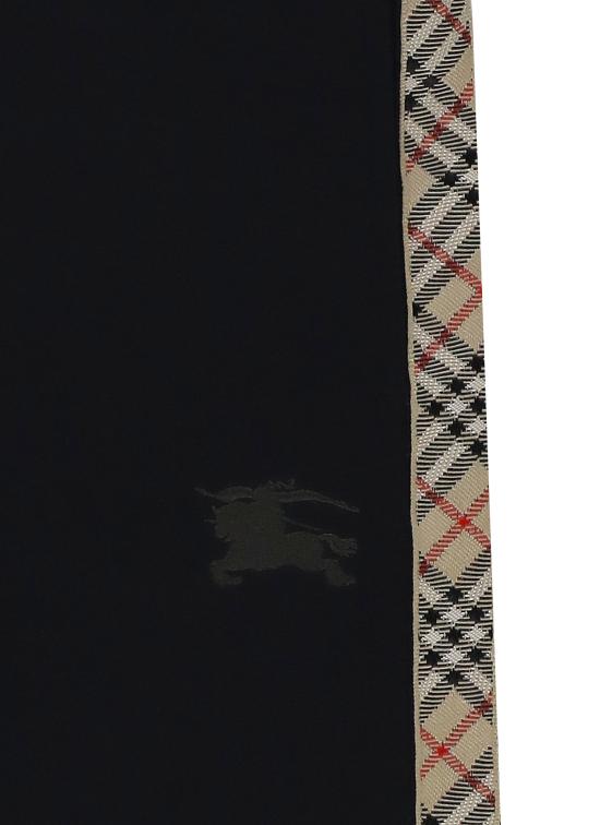 26SS [키즈] 버버리 쇼츠/버뮤다 8108056 KB4 BENNY CHK TAPEA1189 Black - BURBERRY