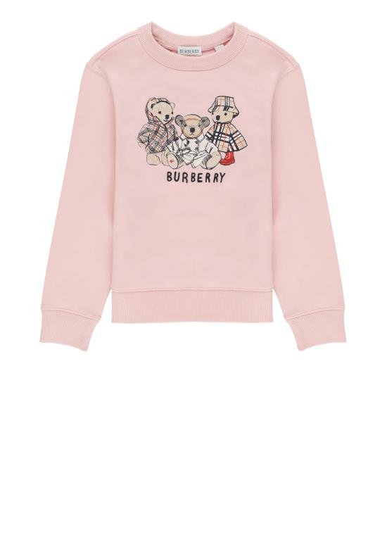 26SS [키즈] 버버리 트레이닝 상의 8117802 KG5 MATHEW TEDDY FRNC4016 Pink