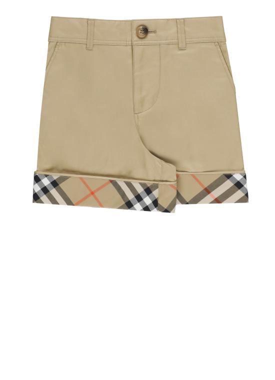 26SS [키즈] 버버리 쇼츠/버뮤다 8117173 KB4 OSCAR CHK TUB9719 Beige