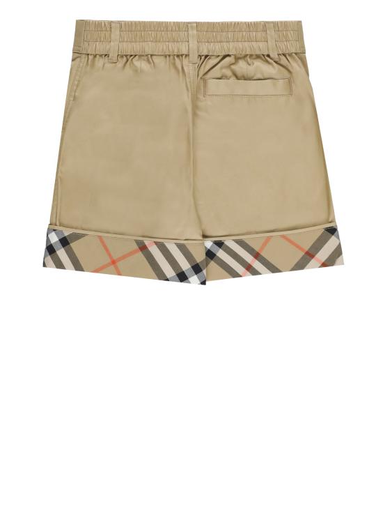 26SS [키즈] 버버리 쇼츠/버뮤다 8117173 KB4 OSCAR CHK TUB9719 Beige - BURBERRY