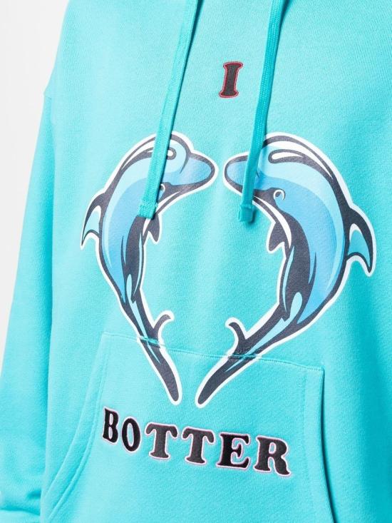  보터 후드 티셔츠 6016 J006BLUE Blue - BOTTER