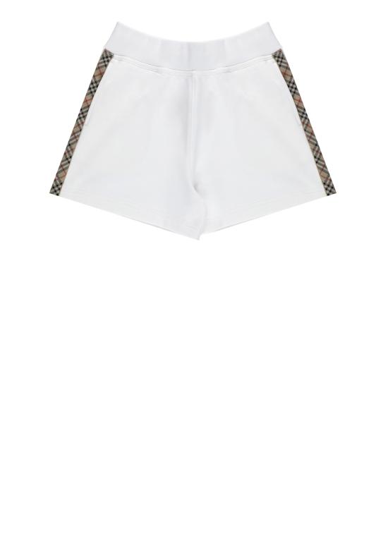 26SS [키즈] 버버리 쇼츠/버뮤다 8111904 KG4 CATERINA CHK TPA1464 White