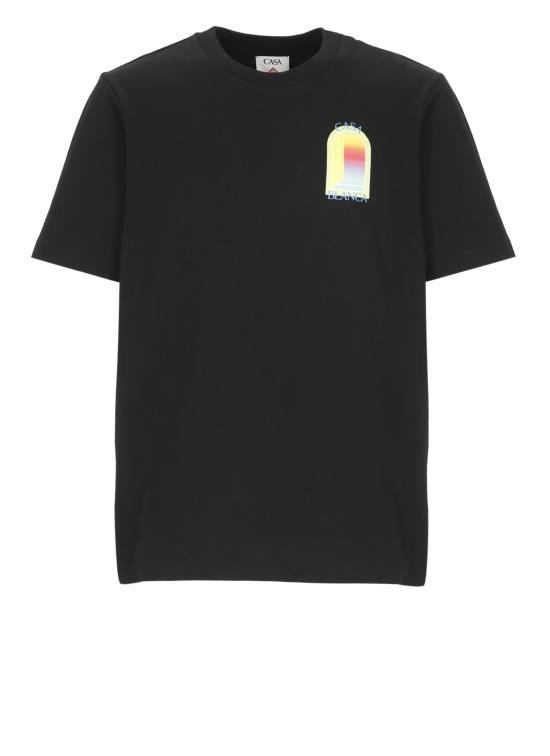 26SS 카사블랑카 반팔 티셔츠 MSP26JTS00114 BLACK JERSEY Black