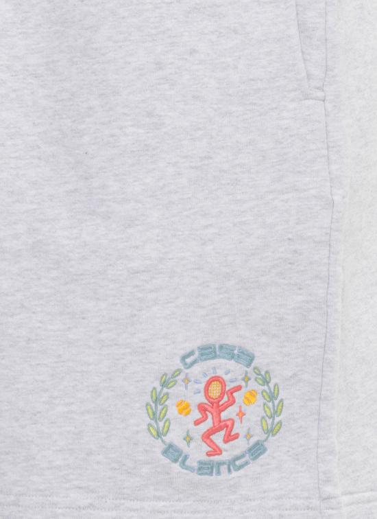 26SS 카사블랑카 숏팬츠 MSP26JTR00301 GREY MARLE LOOPBACK Grey - CASABLANCA