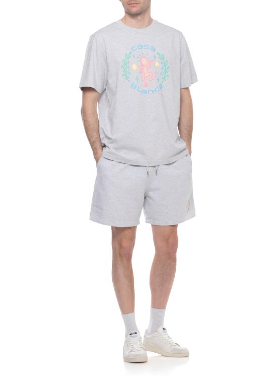 26SS 카사블랑카 숏팬츠 MSP26JTR00301 GREY MARLE LOOPBACK Grey - CASABLANCA