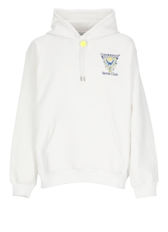 26SS 카사블랑카 긴팔 티셔츠 MSP26JTP29201 OFF WHITE LOOPBACK White