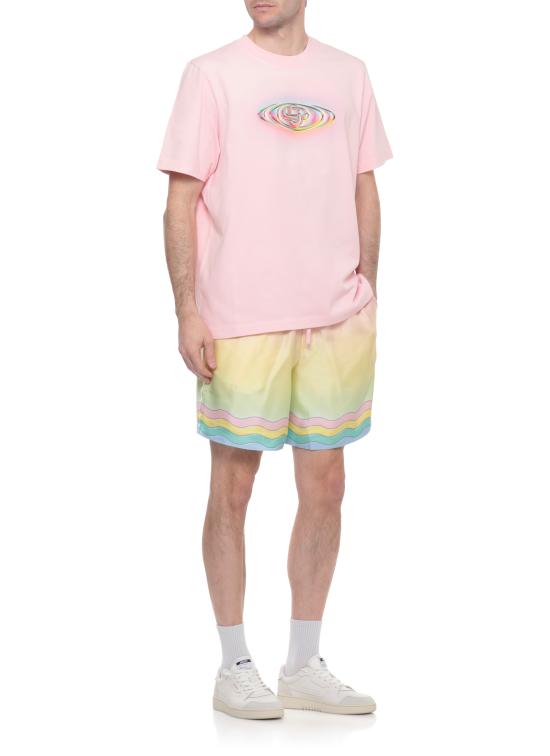 26SS 카사블랑카 반팔 티셔츠 MSP26JTS00103 PINK JERSEY Pink - CASABLANCA