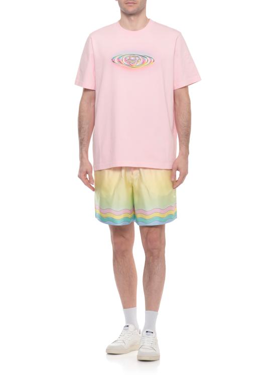 26SS 카사블랑카 반팔 티셔츠 MSP26JTS00103 PINK JERSEY Pink - CASABLANCA