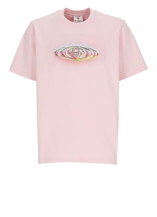 26SS 카사블랑카 반팔 티셔츠 MSP26JTS00103 PINK JERSEY Pink