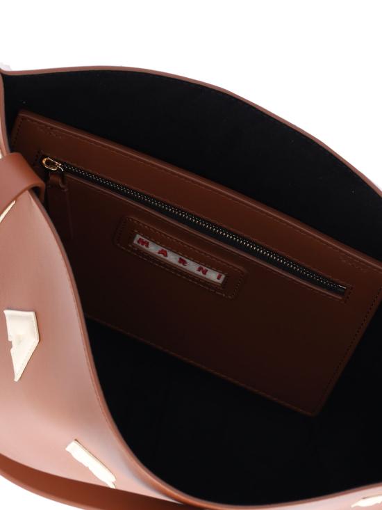 26SS 마르니 숄더백 SHMP0111U0 P6483 ZO722 Brown - MARNI