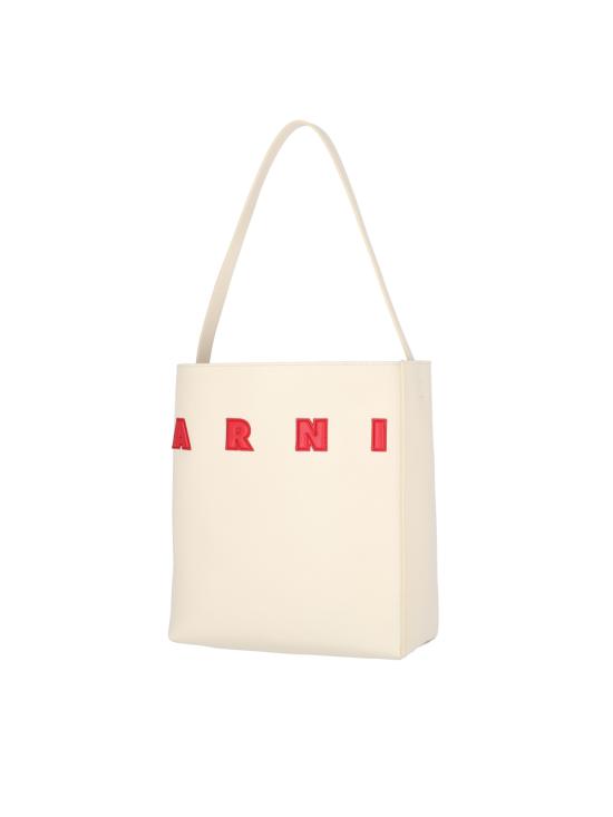 26SS 마르니 숄더백 SHMP0111U0 P6483 ZO721 White - MARNI