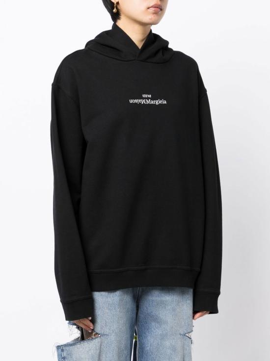 26SS 마르지엘라 후드 티셔츠 S50GU0167 S25503962 Black - MAISON MARGIELA