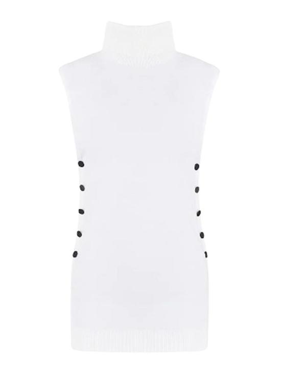  조르지오 아르마니 민소매 티셔츠 6DAK01AM25ZU0BN White