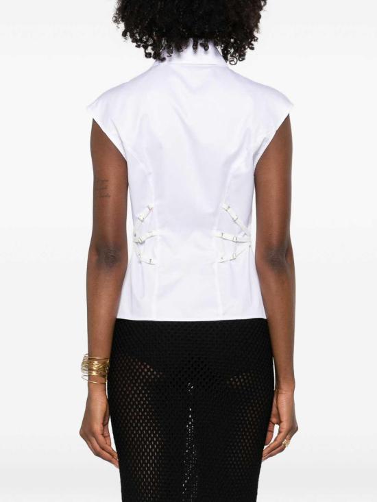 26SS 엘리자베타프랜치 셔츠 CA14361E2100 White - ELISABETTA FRANCHI