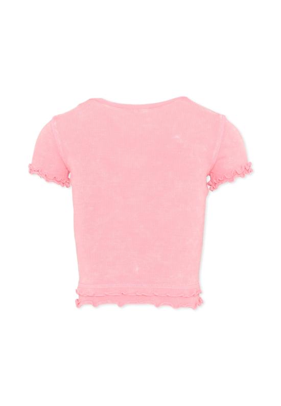 26SS [키즈] 디젤 티셔츠 J02579 KYA0E K333 PINK - DIESEL