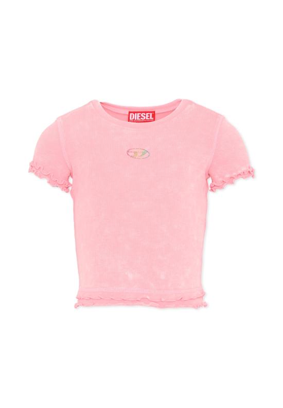 26SS [키즈] 디젤 티셔츠 J02579 KYA0E K333 PINK