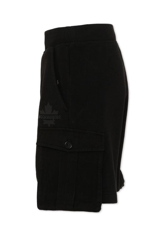 26SS [키즈] 디스퀘어드2 쇼츠/버뮤다 DQ2720 D0AC6 DQ900 BLACK - DSQUARED2