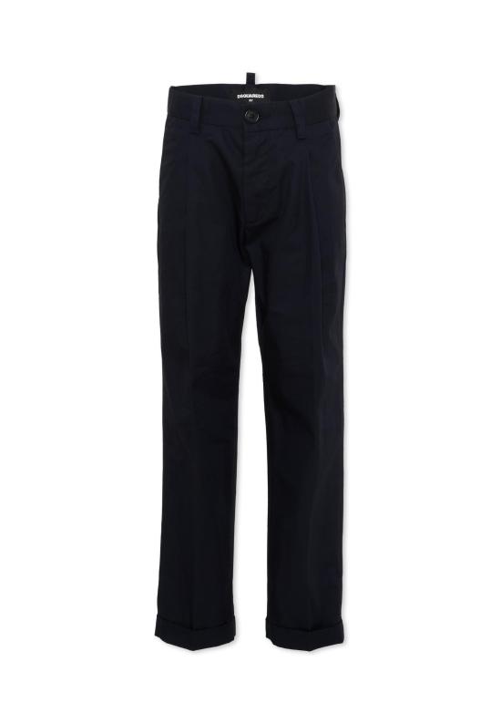 26SS [키즈] 디스퀘어드2 스트레이트 팬츠 DQ3262 D0AGI DQ866 BLUE