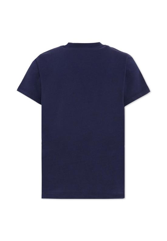 26SS [키즈] 모스키노 티셔츠 HZM058 LAA03 40016 BLUE - MOSCHINO