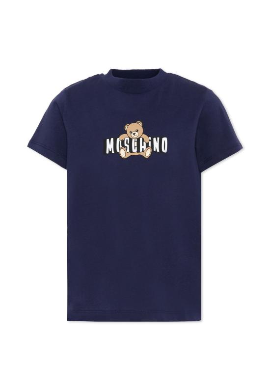 26SS [키즈] 모스키노 티셔츠 HZM058 LAA03 40016 BLUE