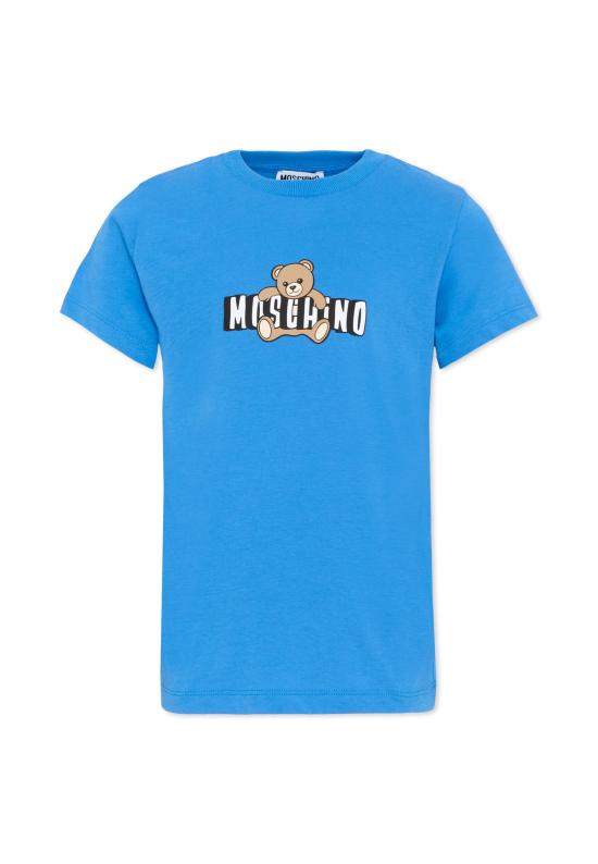 26SS [키즈] 모스키노 티셔츠 HZM058 LAA03 40630 LIGHT BLUE