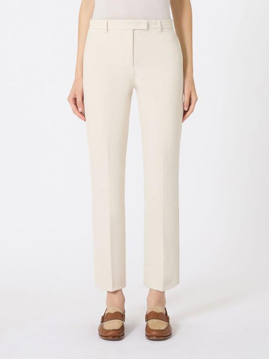 25FW 에스막스마라 스트레이트 팬츠 UMANITA2529136031600JK052 White - 'S MAX MARA