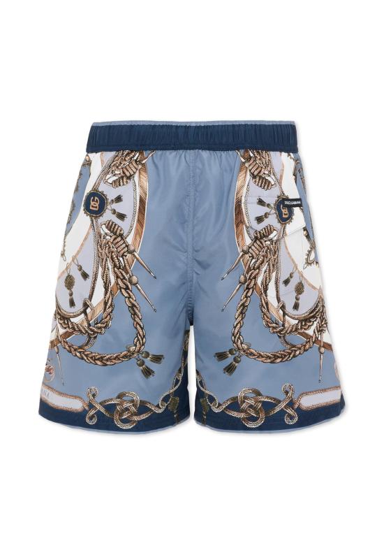 26SS [키즈] 돌체앤가바나 스윔팬츠 L4J850 ON0CO HT5XB MULTICOLOR - DOLCE & GABBANA