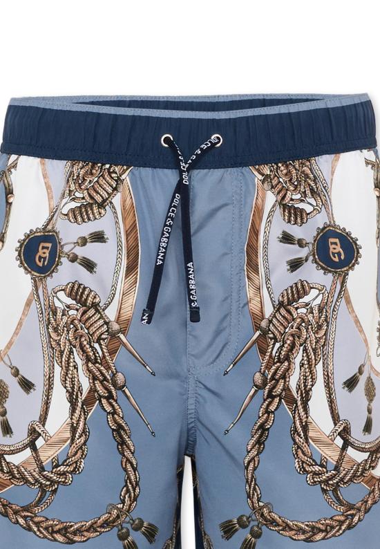 26SS [키즈] 돌체앤가바나 스윔팬츠 L4J850 ON0CO HT5XB MULTICOLOR - DOLCE & GABBANA
