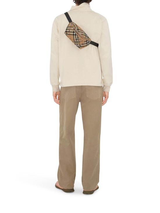 26SS 버버리 스몰 체크 벨트백 8106714 Nude Neutrals - BURBERRY