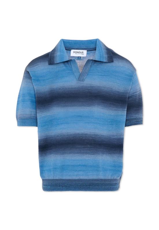 26SS [키즈] 돈답 폴로 셔츠 DMMA038 C FL108 4005 BLUE