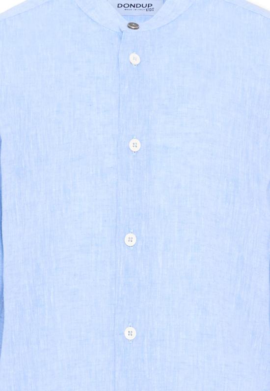 26SS [키즈] 돈답 셔츠 DMCA053 0 LC009 9026 LIGHT BLUE - DONDUP