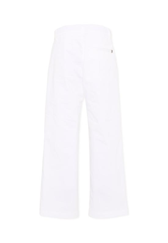 26SS [키즈] 돈답 스트레이트 팬츠 DMPA179 0 CE009 B000 WHITE - DONDUP