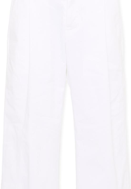 26SS [키즈] 돈답 스트레이트 팬츠 DMPA179 0 CE009 B000 WHITE - DONDUP