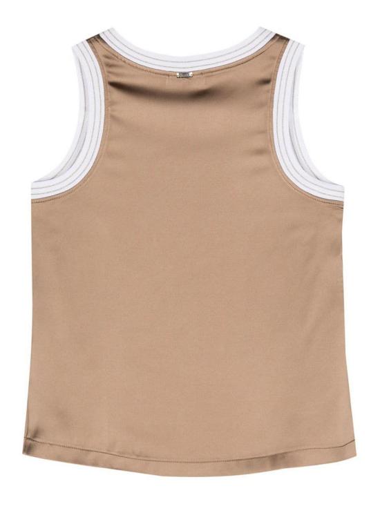  에르노 민소매 티셔츠 BL000002D125062000 Beige - HERNO