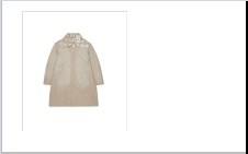 26SS [키즈] MM6 메종마르지엘라 트렌치 코트 M60928 MM07B M6709 BEIGE