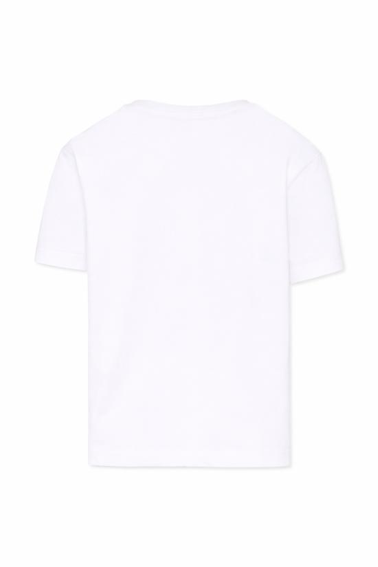 26SS [키즈] 엠에스지엠 티셔츠 S6MSJUTH051 001 WHITE - MSGM