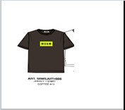 26SS [키즈] 엠에스지엠 티셔츠 S6MSJUTH005 110 88 BLACK