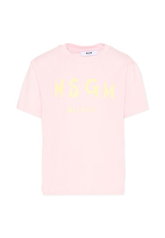 26SS [키즈] 엠에스지엠 티셔츠 S6MSJUTH001 MS076 PINK