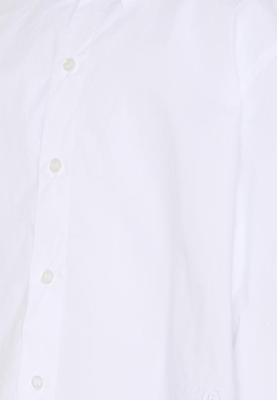 26SS [키즈] MM6 메종마르지엘라 셔츠 M60946 MM07H M6C43 WHITE - MM6 MAISON MARGIELA