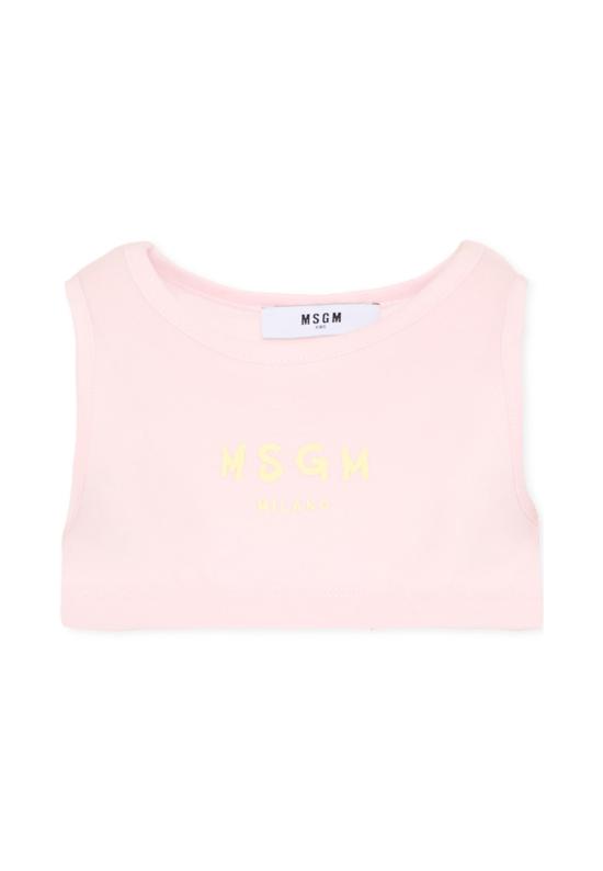 26SS [키즈] 엠에스지엠 티셔츠 S6MSJGTO011 MS076 PINK - MSGM