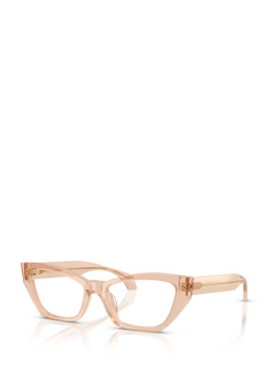 26FW 베르사체 안경 VE3373U 5518 TRANSPARENT LIGHT BROWN - VERSACE