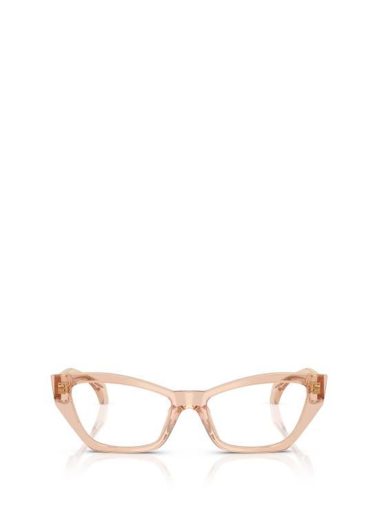 26FW 베르사체 안경 VE3373U 5518 TRANSPARENT LIGHT BROWN