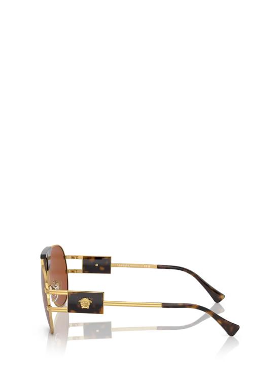 26FW 베르사체 선글라스 VE2252 147073 GOLD - VERSACE
