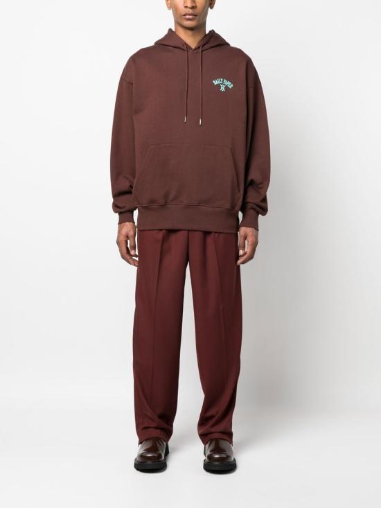  데일리 페이퍼 후드 티셔츠 2223057 CHOCOLATEBROWN Brown - DAILY PAPER