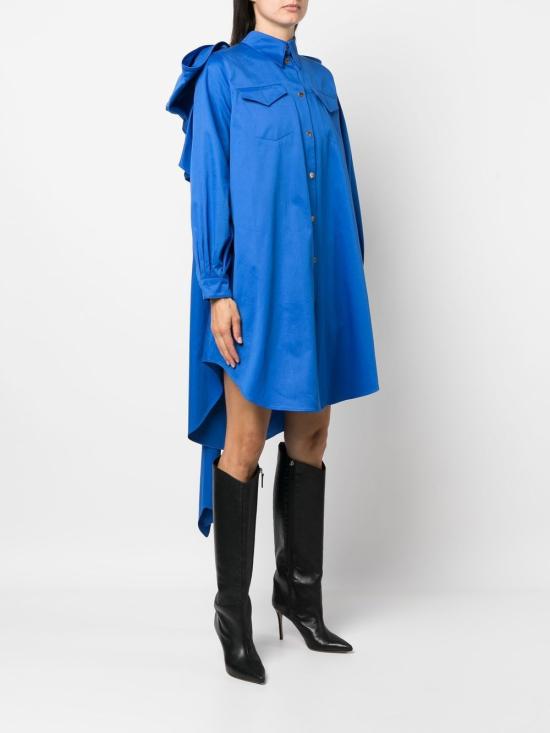  에이지 팩토리 X 테베 마구구 숏 원피스 DRS108TW5 BLU1 Blue - AZ FACTORY X THEBE MAGUGU