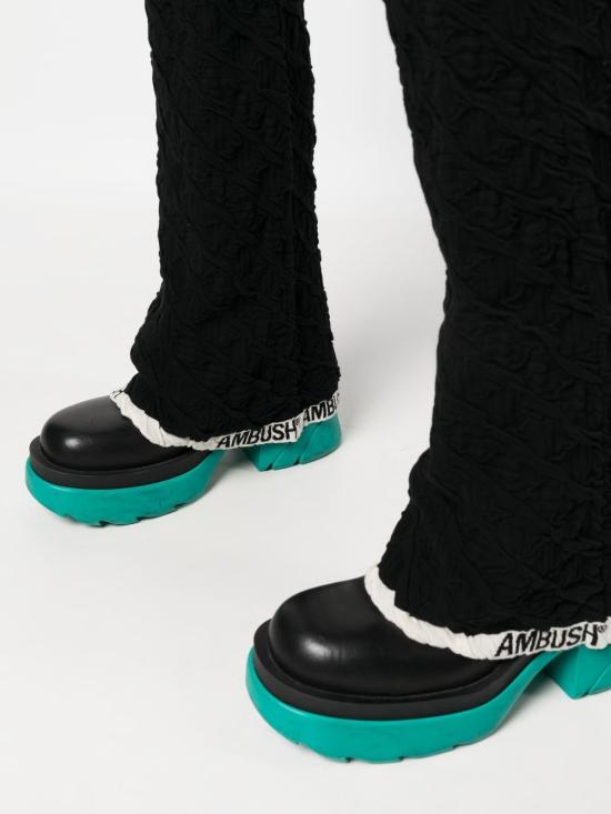  엠부시 스트레이트 팬츠 BWHG007F22KNI001 1010 Black - AMBUSH